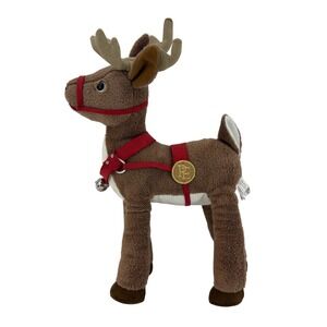 The Polar Express Reindeer Plush Bell Harness Hallmark Entertainment Warner Bros